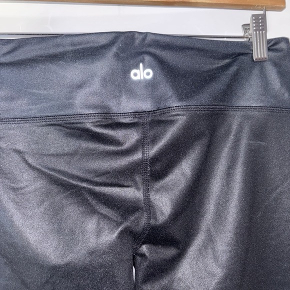 Alo Yoga Gypset Goddess Butterfly Print Leggings Black Size M - Picture 11 of 13